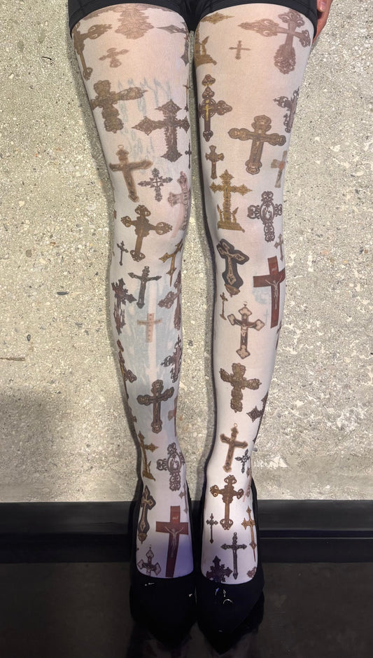 Cross tights