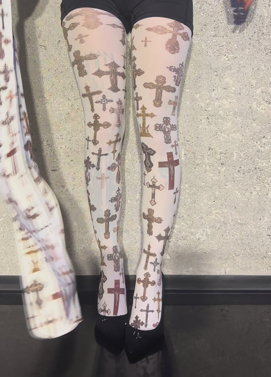 Cross tights